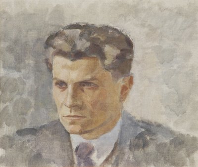 porträtt av en gentleman av Walther Gamerith