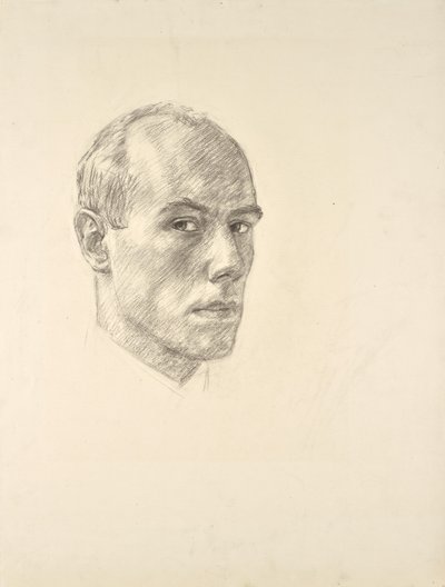 Självporträtt av Walther Gamerith