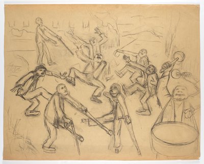 Studie om "The Survivors" av Walther Gamerith