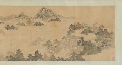 Reminiscens av Jinling, 1686. av Wang Gai