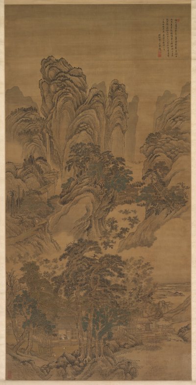 Landskap, 1632-1717. av Wang Hui
