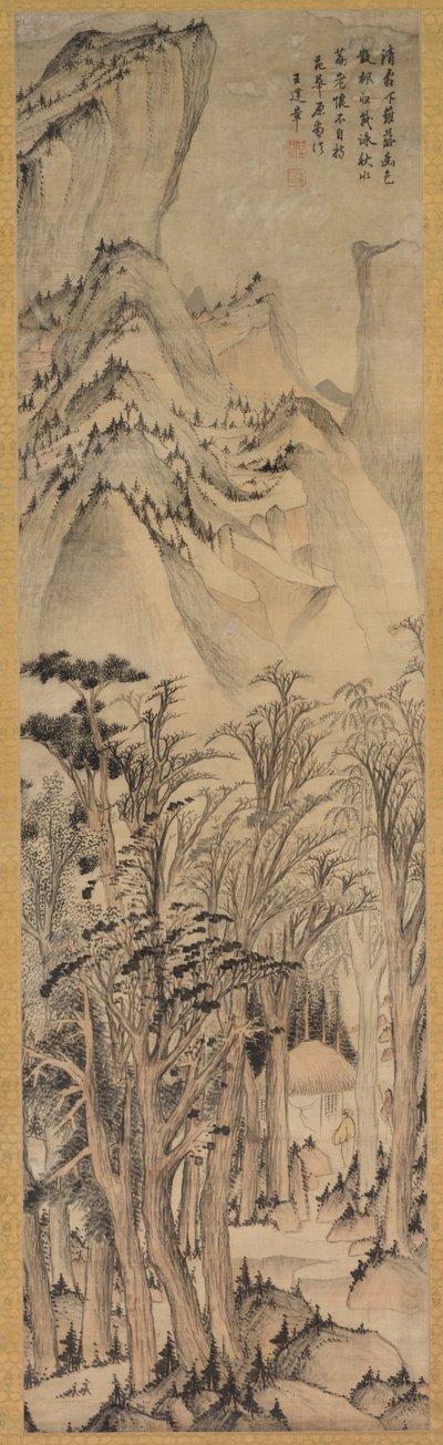 Solitary Colors of the Autumn Woods av Wang Jianzhang