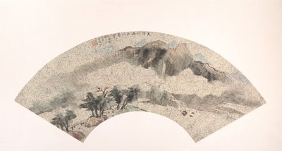 Landskap, 1800-talet. av Wang Tingru