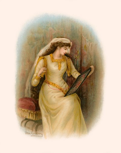 Tennysons Lady of Shalott av Warry