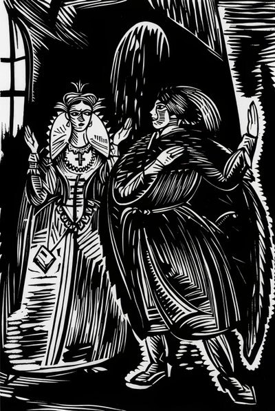 Boris Godunow (Illustration von Masjutin) von Wassilij Masjutin