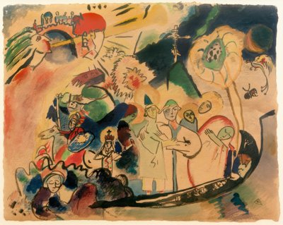 Alla helgons dag av Wassily Kandinsky