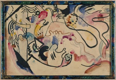 Akvarell nr 8 "Judgement Day" av Wassily Kandinsky