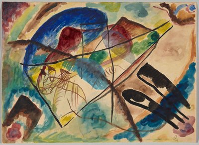 Akvarell VIII av Wassily Kandinsky