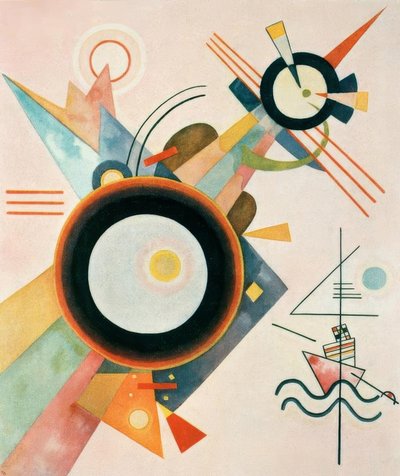 Bild med pilform av Wassily Kandinsky