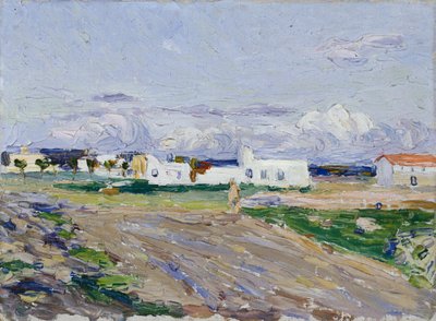 Utsikt från Hotel St Georges, Tunis av Wassily Kandinsky