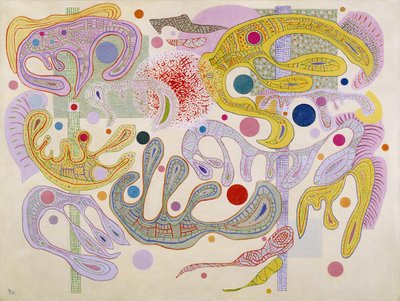 Nyckfulla former Formes capricieuses, 1937 av Wassily Kandinsky