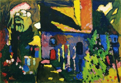 Kyrkan i Murnau av Wassily Kandinsky