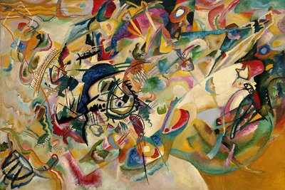 Komposition nr 7 av Wassily Kandinsky
