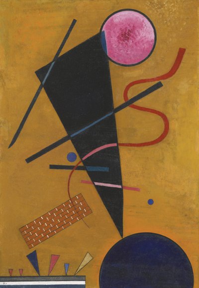 "" Kontakta "" Målardagen Vassily Kandinsky (au Wassily Kandinsky av Wassily Kandinsky