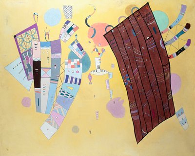 Delikat spänningar av Wassily Kandinsky