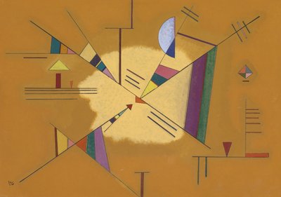 Diagonal, 1930 av Wassily Kandinsky