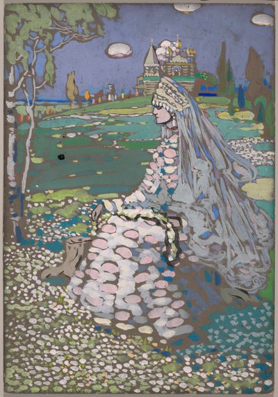 Bruden av Wassily Kandinsky