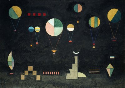 grunt-lågt av Wassily Kandinsky