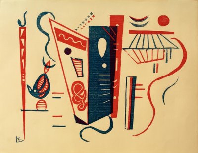 Träsnitt för XX. siècle, nr 5/6 av Wassily Kandinsky