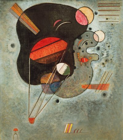Svävande utskrift av Wassily Kandinsky