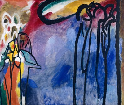 Improvisation 19 av Wassily Kandinsky