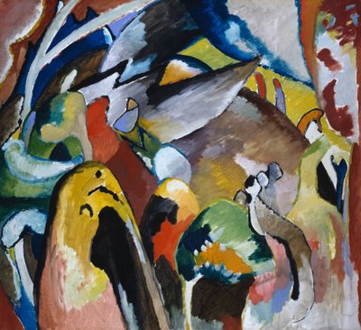 Improvisation 19 a av Wassily Kandinsky