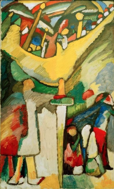 Improvisation 8 av Wassily Kandinsky