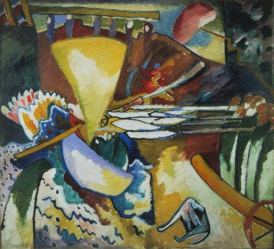 Improvisation II av Wassily Kandinsky