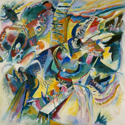 Improvisation Klyfta av Wassily Kandinsky