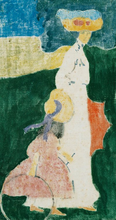 I sommar; Jag sommar av Wassily Kandinsky