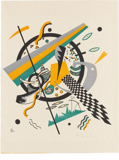 Små världar IV av Wassily Kandinsky