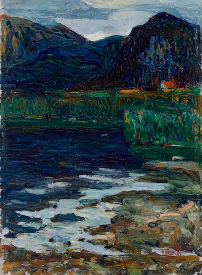Kochel – Schlehdorf av Wassily Kandinsky
