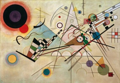 Komposition VIII av Wassily Kandinsky