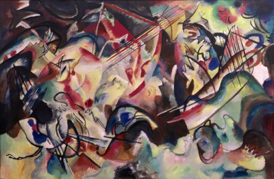 Komposition VI av Wassily Kandinsky