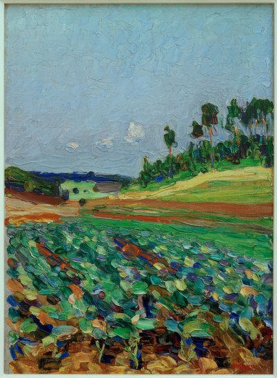 Landskap i närheten av Regensburg av Wassily Kandinsky