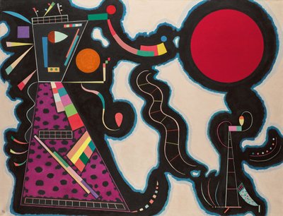 Röda cirkeln, 1939. av Wassily Kandinsky