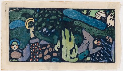 Utan titel av Wassily Kandinsky