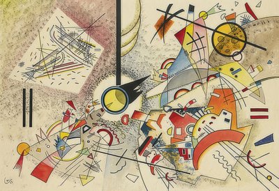 Ofrälse. 1923 av Wassily Kandinsky