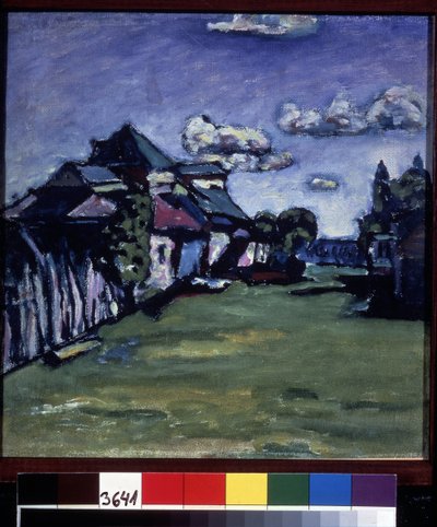"" Press Day Moscow "" Målardagen Vassily Kandinsky av Wassily Kandinsky