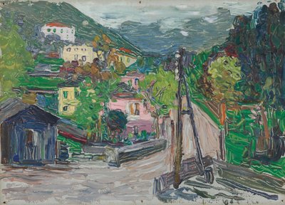 Rapallo - från fönstret av Wassily Kandinsky