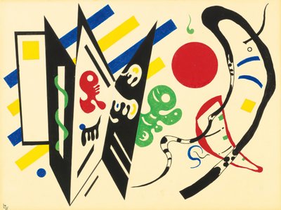 Reciprocal, 1935. av Wassily Kandinsky