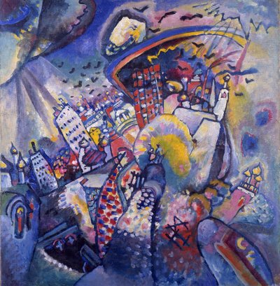 Röda torget, 1916 av Wassily Kandinsky