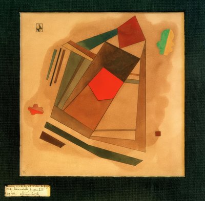 Rött på torget av Wassily Kandinsky