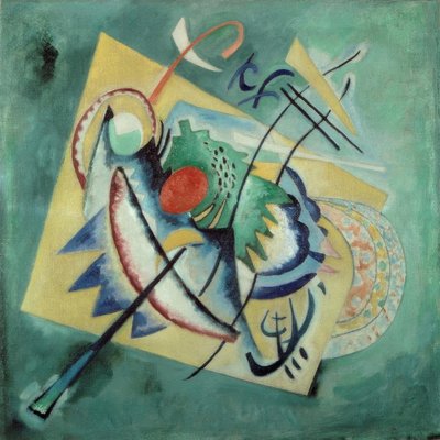 Rotes Oval av Wassily Kandinsky