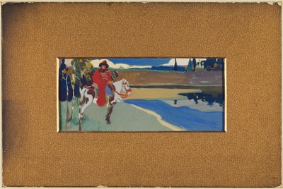 Rysk ryttare av Wassily Kandinsky