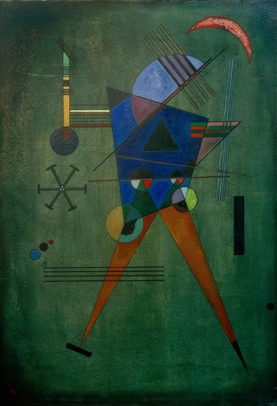 Svart triangel av Wassily Kandinsky