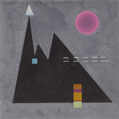 Skarp i trubbig; Vass i det tråkiga av Wassily Kandinsky