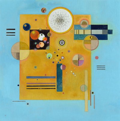 Mjukt tryck, 1931 av Wassily Kandinsky