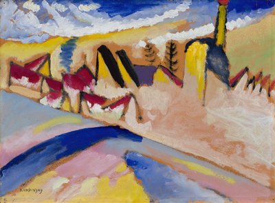 Studie för vintern nr II, 1910-1911. av Wassily Kandinsky
