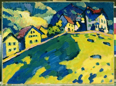 Sommarlandskap av Wassily Kandinsky